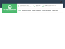 Tablet Screenshot of empastadosdetesis.com